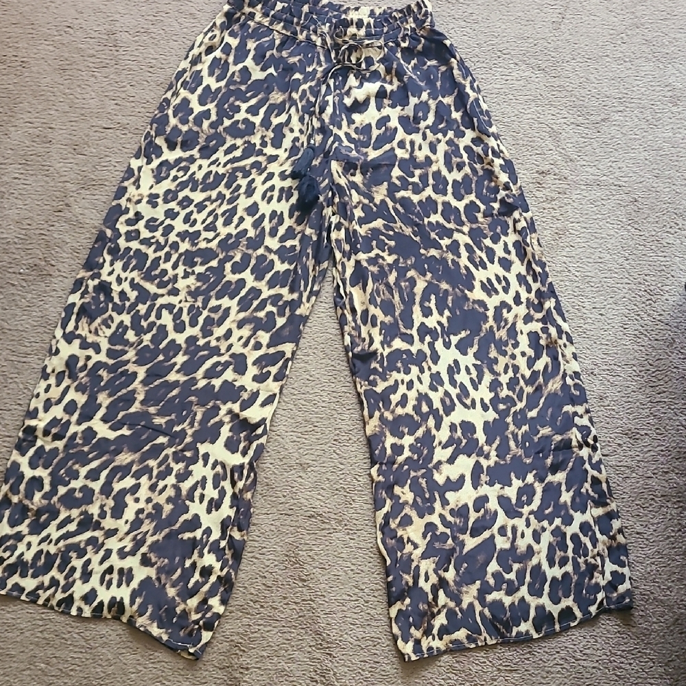 Philosophy Animal Print Palazzo